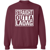 Straight Outta Laoag Unisex Crewneck Pullover Sweatshirt